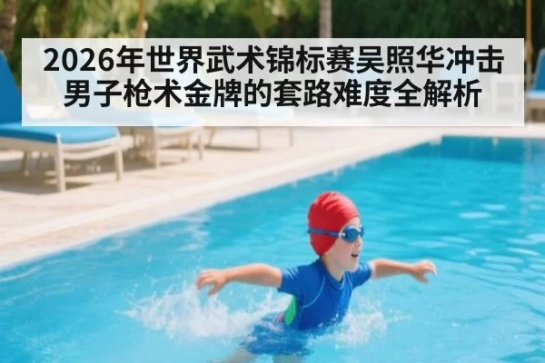2026年世界武术锦标赛吴照华冲击男子枪术金牌的套路难度全解析